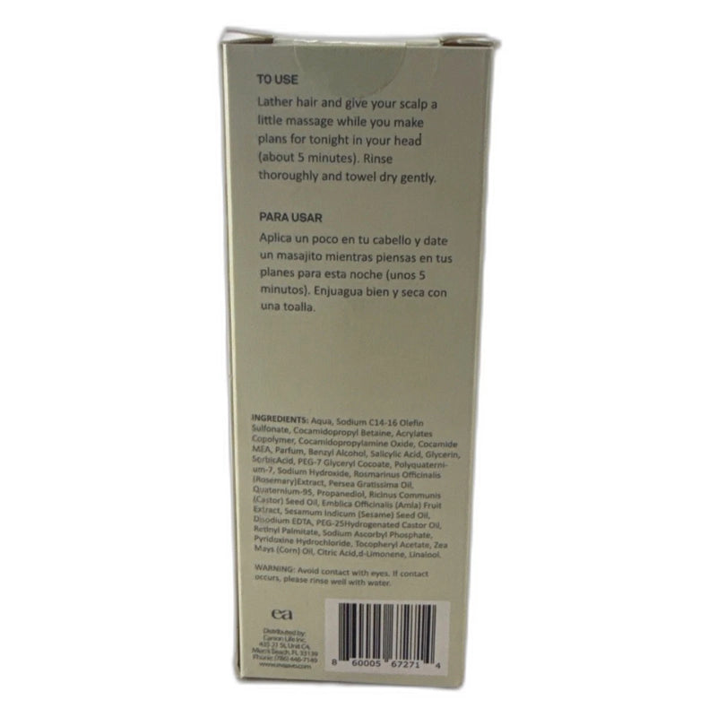 Eva+Avo Cleansing Shampoo Avocado Rosemary Oil 8oz Hair Care Pack of 6 New