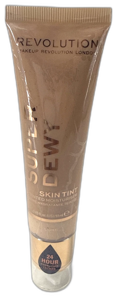 Makeup Revolution Superdewy Tinted Moisturizer Light 55ml Light Pack of 2 New