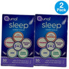 Qunol Sleep Support Complex 5 in 1 Melatonin L-Theanine 30 Capsules 2 Pack New