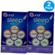 Qunol Sleep Support Complex 5 in 1 Melatonin L-Theanine 30 Capsules 2 Pack New