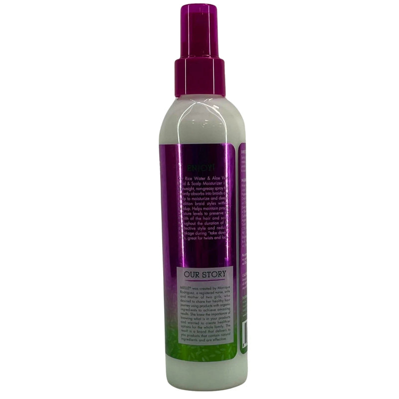 Mielle Organics Rice Water & Aloe Vera Braid & Scalp Moisturizer Spra 5 Pack New