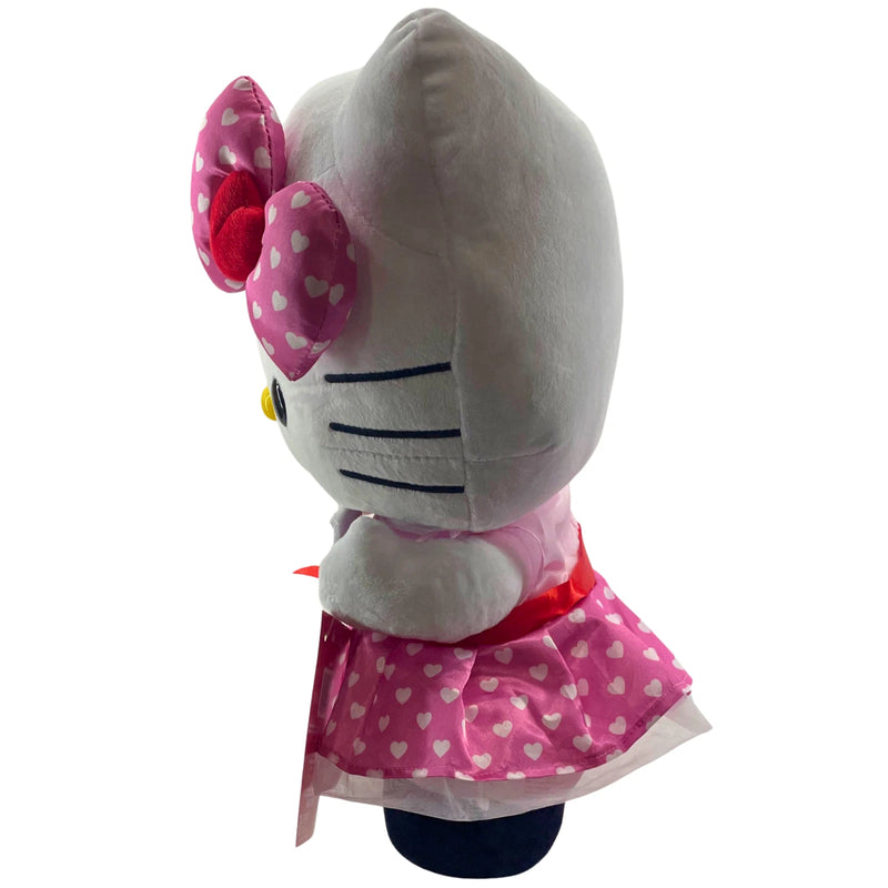 Hello Kitty Valentine's Greeter Plush Love Letter Heart Dress 1 Pack New