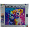ArtSkills Brilliant Art Diamond Painting Dog & Cat Canvas Kit New