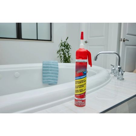 Caulk Silicone All Purpose, Clear, 6.6 oz Pressurized Can, Trigger Flow Nozzle 5