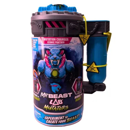 MrBeast Lab Mutators Mutation Chamber Stealth Panther Interactive Figure Set