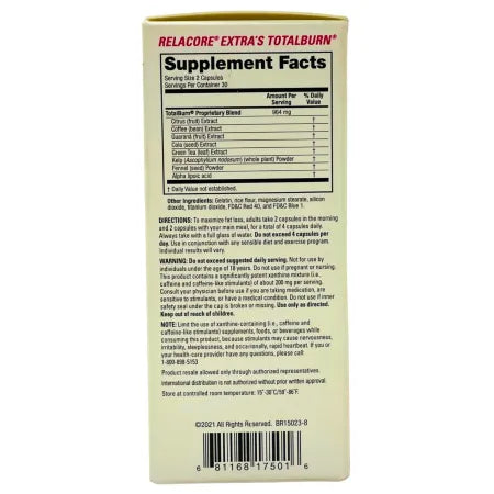 Relacore Extra The Ultimate Super Fat-Burning Belly Bulge Kit – (EXP 02/2026)