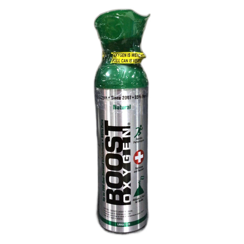 Boost Oxygen Two Cans 95% Pure Natural O2 Large Size 10L Sealed New