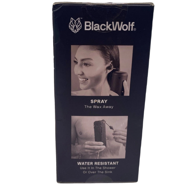 BlackWolf WUSH 2.0 Powered Ear Cleaner Rechargeable 3 Tips Box Damage