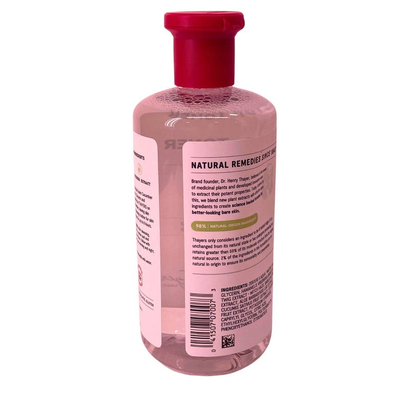 Thayers Alcohol-Free Cucumber Witch Hazel Facial Toner 12 fl oz - 2 Pack Set