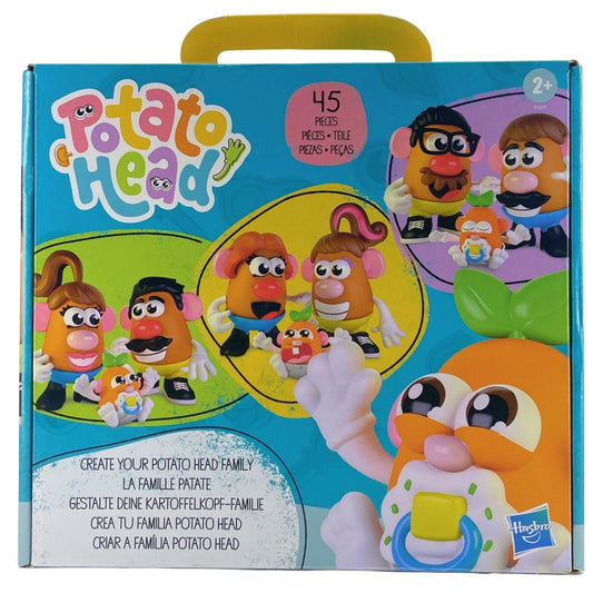 Mr. Potato Head Family 45 Pieces Playset New