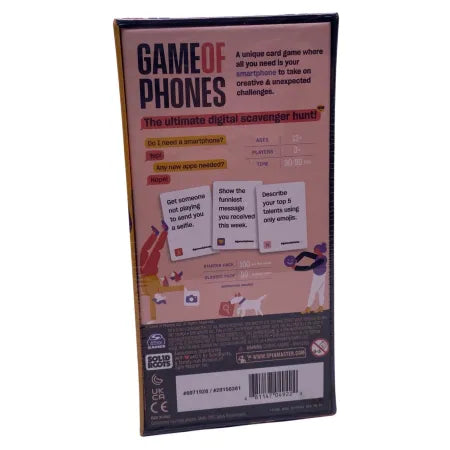 Game of Phones Card Game 3 Pack Party Game New