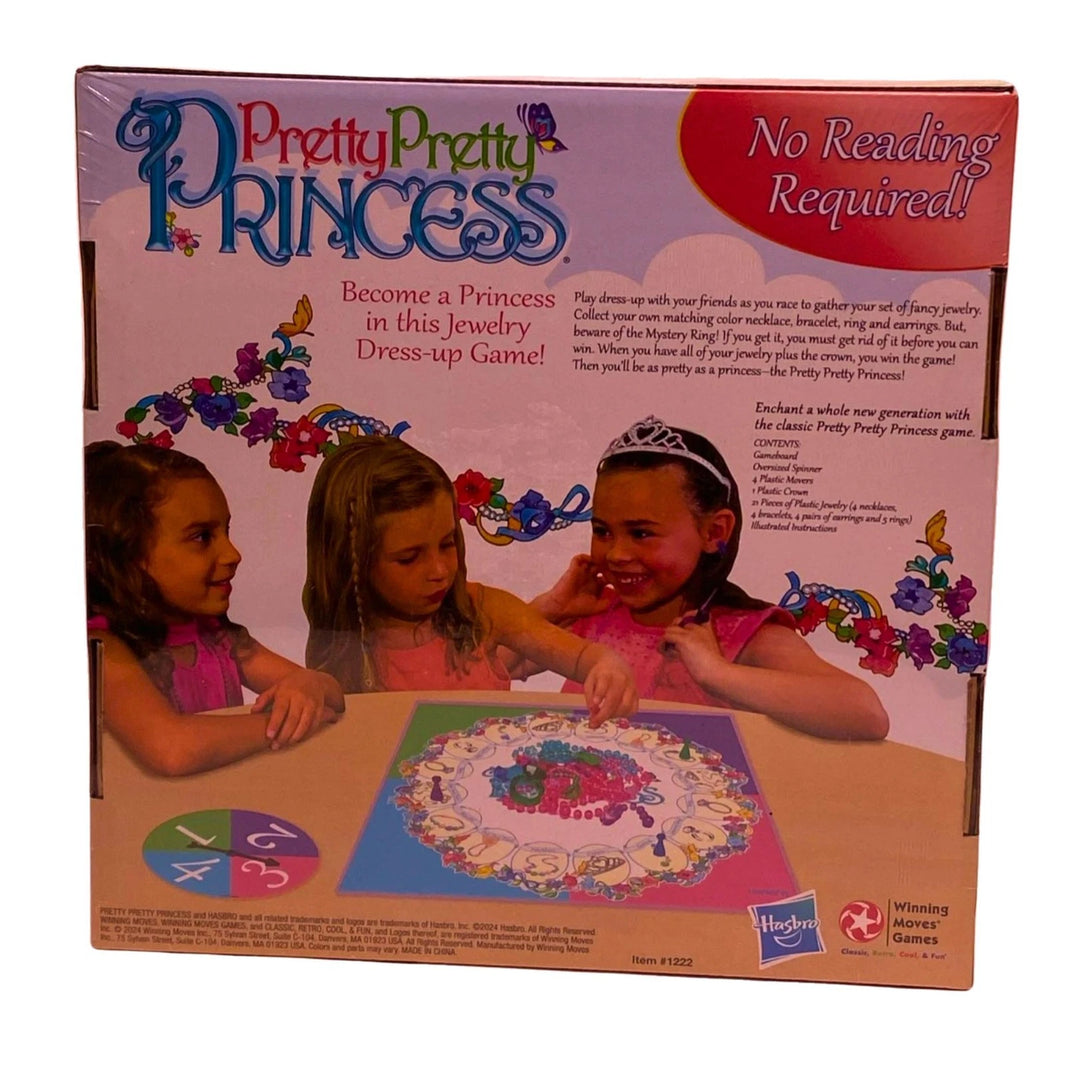 Pretty Pretty Princess Jewelry Dress-Up Board Game - Classic Retro - 2 Pack