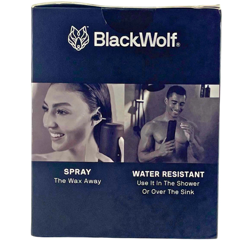 BlackWolf Wush Powered Ear Cleaner Rechargeable Water Irrigator Set 1 Pack New