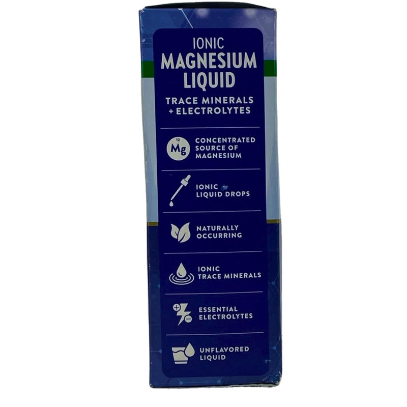Nature's Truth Ionic Magnesium Liquid Trace Minerals Electrolytes Drops 1 Pack