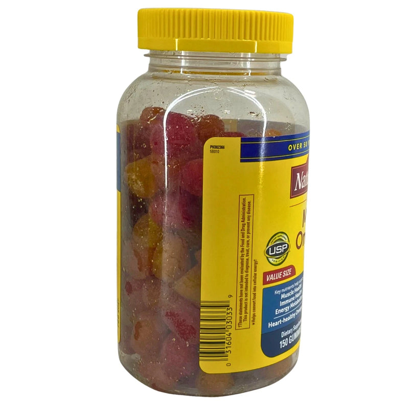 Nature Made Multi + Omega-3 For Him Gummies 150 Ct Value Size 2 Pack Exp 02/27