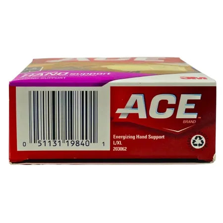3M ACE Energizing Hand Support L/XL Arthritis Relief Adjustable Wrap (1 Unit) 3