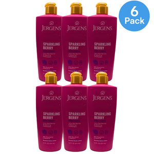 Jergens Shea Fusion Sparkling Berry Scented Body Lotion 14 fl oz 6 Pack New