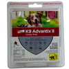 Elanco K9 Advantix II Flea Tick Prevention Large Dogs 21-55 lbs 2 Doses 1 Pack