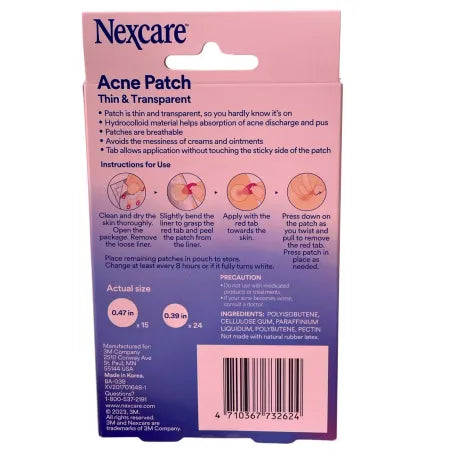 Nexcare Acne Patch 39-PCS 6-Pack New