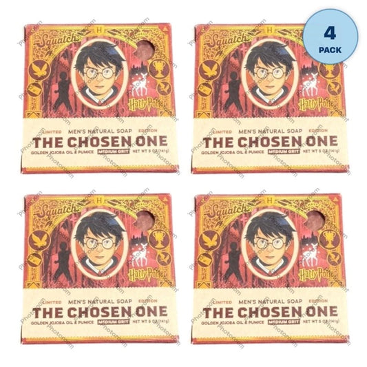 Dr Squatch Harry Potter The Chosen One Natural Soap 5oz Pack 4 Pack of 4 New