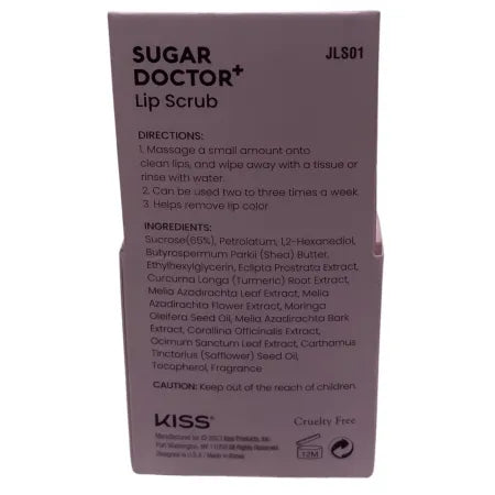 JOAH Sugar Doctor+ Peach Lip Scrub 2 Pack New