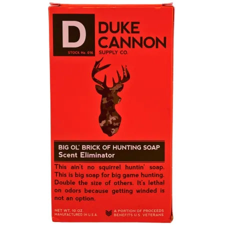 Duke Cannon Hunting Soap 10 oz Big Brick 3 Pack New