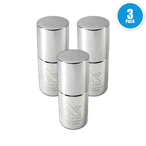 Olive & June Long-Lasting Nail Polish the Top Coat 0.5oz Pack of 3 New