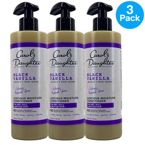 Carol's Daughter Black Vanilla Luscious Moisture Conditioner 12 oz 3 Pack New
