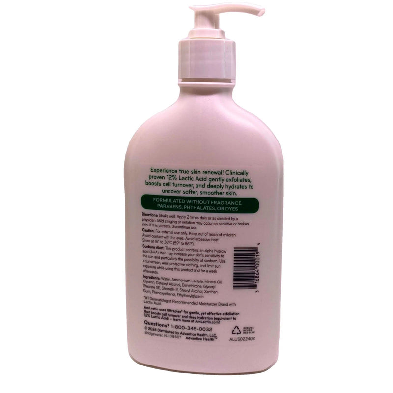 AmLactin Daily Nourish 12% Lactic Acid Lotion Dry to Rough Skin 14.1oz 5 Pack