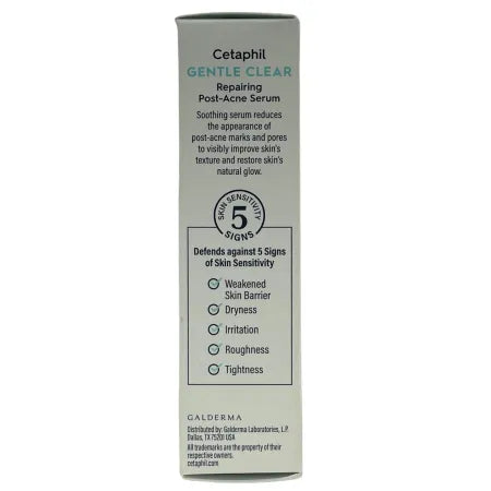Cetaphil Gentle Clear Repairing Post-Acne Serum 1 oz 1 Pack New