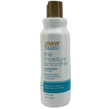 Raw Sugar The Moisture Smoothie Conditioner Coconut Agave Sweet Almond Milk 5 Pk
