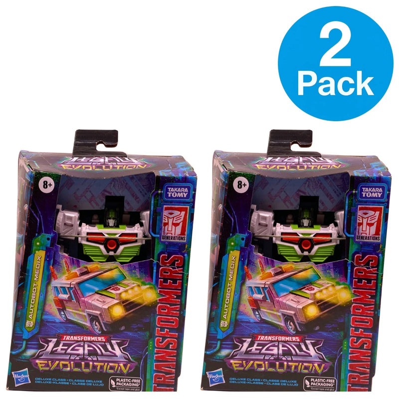 Transformers Legacy Evolution Deluxe Autobot Medix Action Figure - 2 Pack
