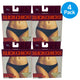 Slick Chicks Side-Fastening Classic Briefs Underwear Black Beige XL 4 Pack New