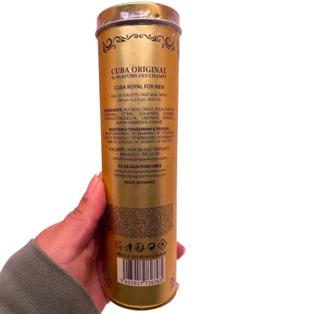 Cuba Royal Eau De Toilette 3.3 fl oz (100 mL) 2 Pack New (Open Box) 3