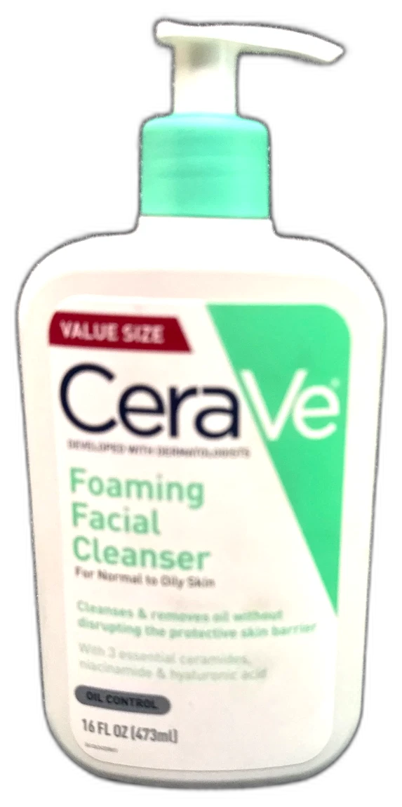 CeraVe Foaming Facial Cleanser 16oz Oily Skin Pack of 3 New
