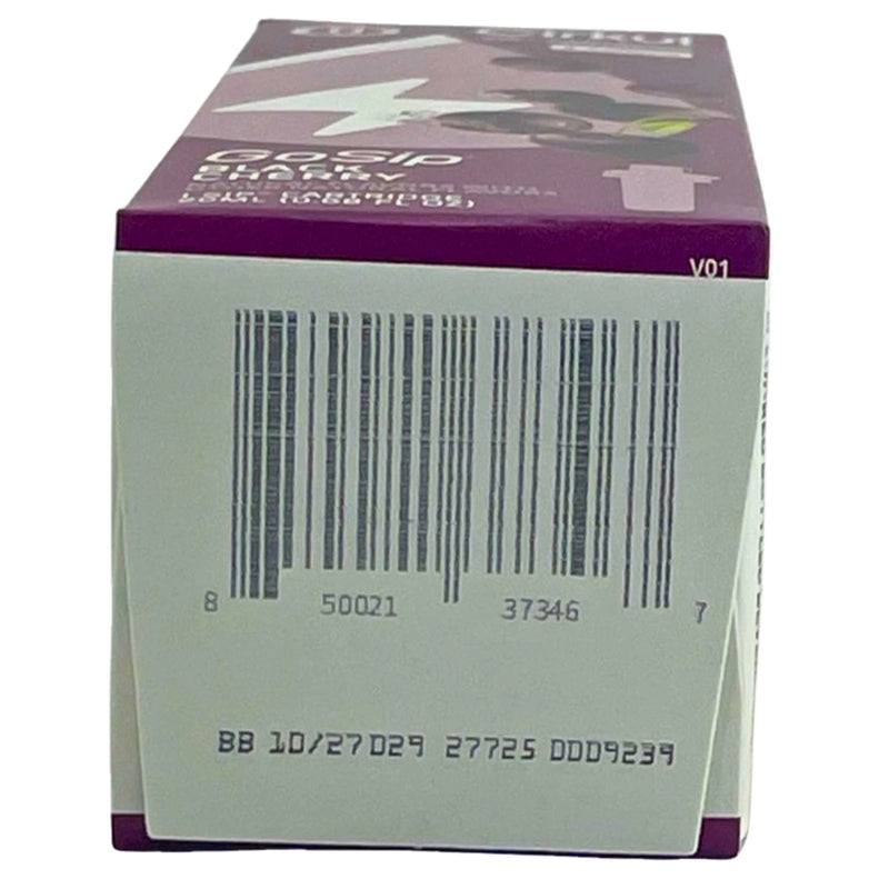 Cirkul GoSip Black Cherry Flavor Cartridges Caffeine Zero Sugar 8 Pack Exp 10/27