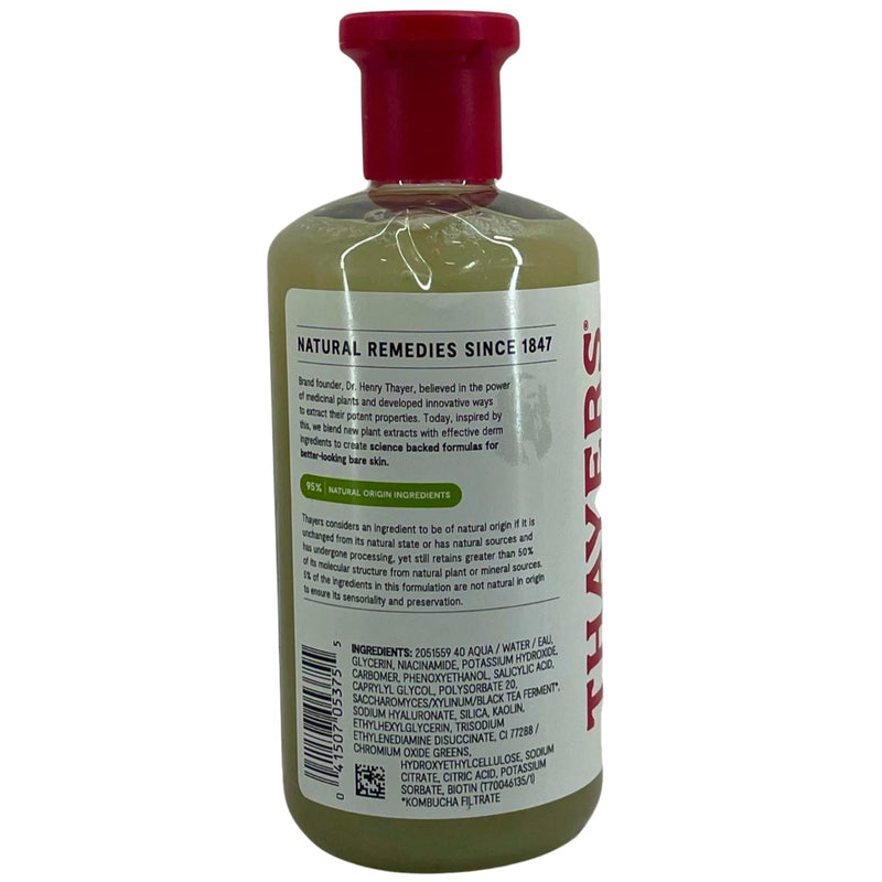 Thayers Oil Balancing Jelly Toner Kombucha 2% Niacinamide 12 oz 2 Pack New
