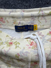 Polo Ralph Lauren Shorts Ivory Floral Size XXL Women's NWOT