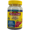 Nature Made Multi + Omega-3 For Him Strawberry Lemon & Orange Gummies 80 Count