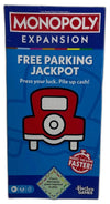 Hasbro Monopoly Free Parking Jackpot Expansion Board Game Pack of 2 New