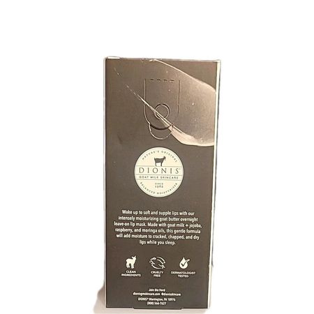Dionis Goat Butter Moisturizing Lip Mask .52 oz 3 Pack New 3