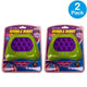 Joe Trend Bubble Burst Light-Up Handheld Electronic Pop Game Green/Purple 2 Pack