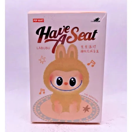 3 Pk POP MART LABUBU Have a Seat: Blind Box Vinyl Plush