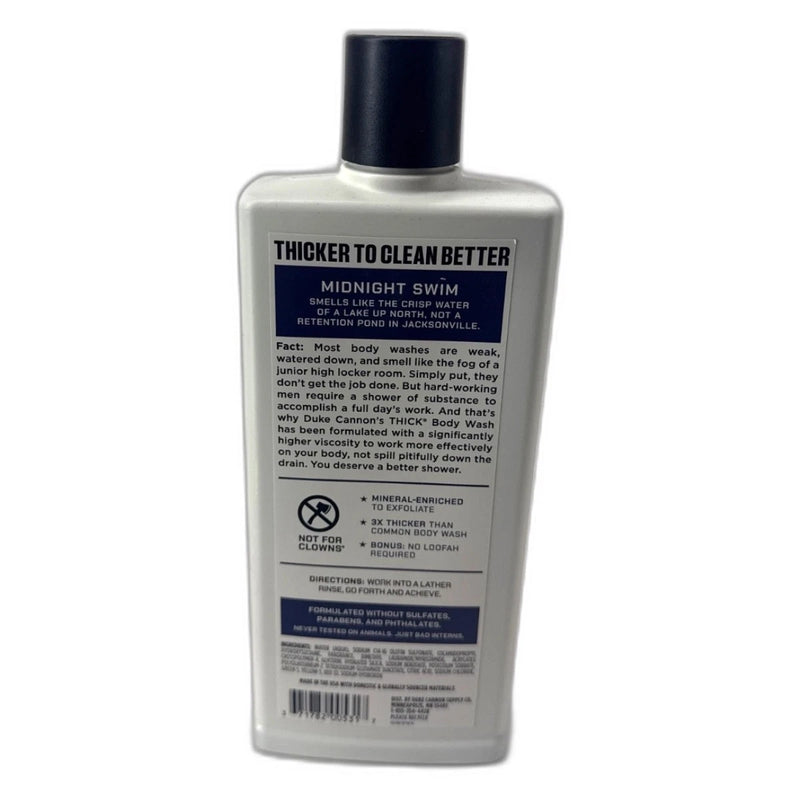 Duke Cannon Supply Co. Thick High Viscosity Body Wash Cleansing Bar New