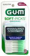 Gum Soft-Picks Original Dental Picks Dentist Recommended 150 Count Pack of 3 New