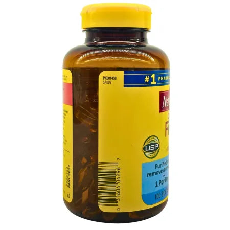 Nature Made Fish Oil 1200 mg 100 Softgels Omega-3 Heart Support – New 4