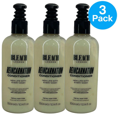 Bleach London Reincarnation Conditioner Bond Restoring Cream 10.14fl oz 3 Pack