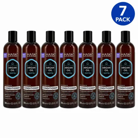Hask Argan Oil Repairing Conditioner 12fl oz bottle for hair repair and restoration