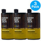 Every Man Jack Hydrating Body Wash Sandalwood 16.9 OZ 3 Pack New