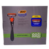 BIC Comfort 3 Refillable Razor 1 Handle + 14 Cartridges 6 Pack New